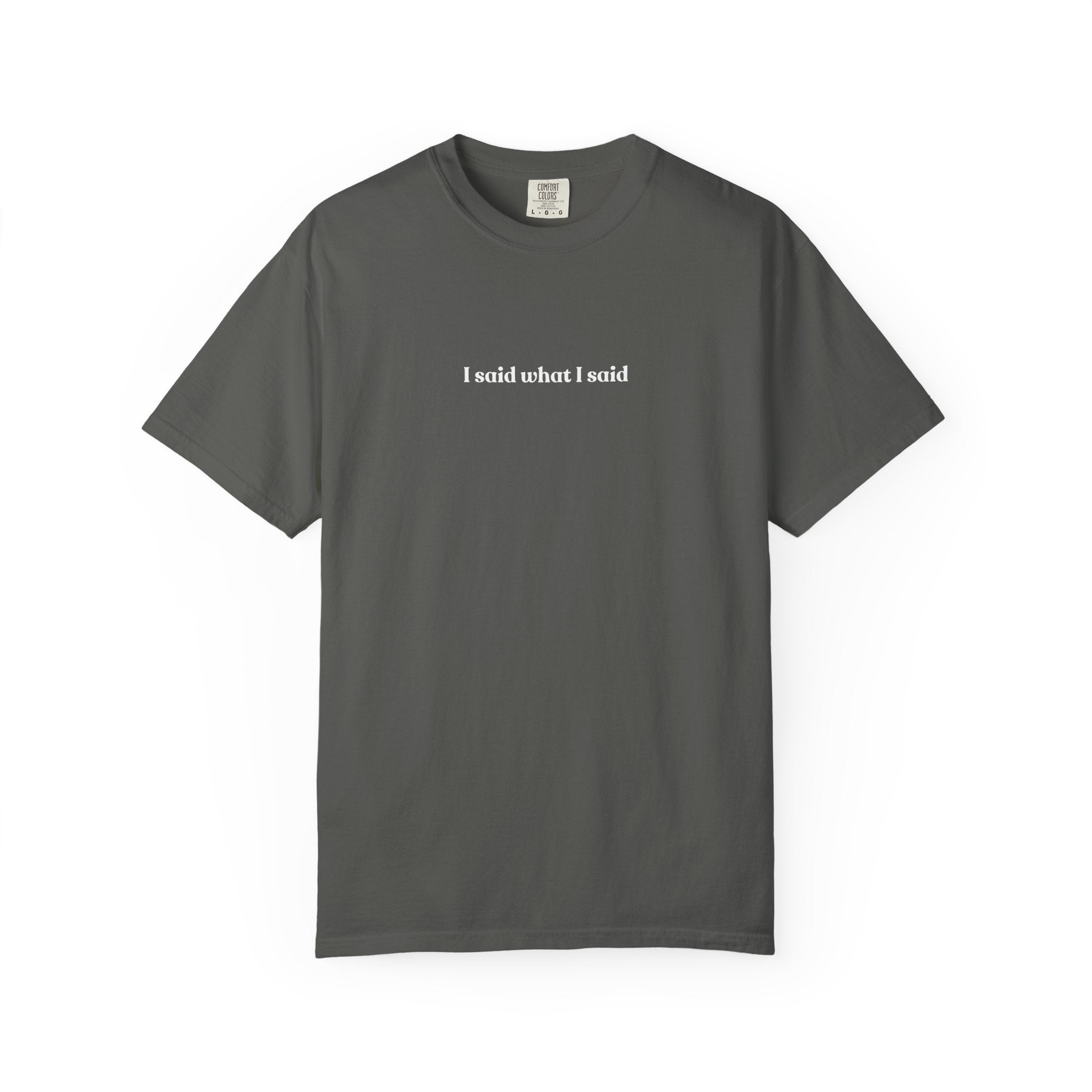"I Said What I Said" T-Shirt